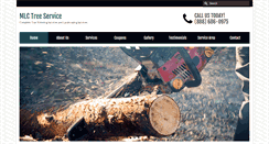 Desktop Screenshot of mlctreeservice.com