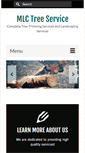 Mobile Screenshot of mlctreeservice.com
